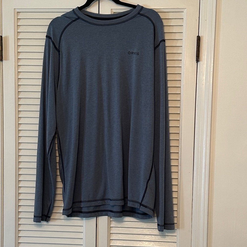 Orvis Men's Slate Long Sleeve Tee